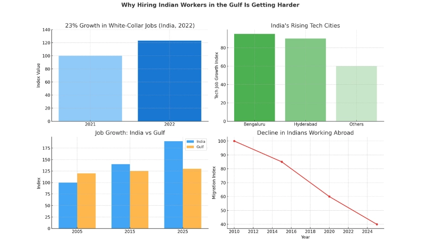 Gulf jobs losing Indian talent
